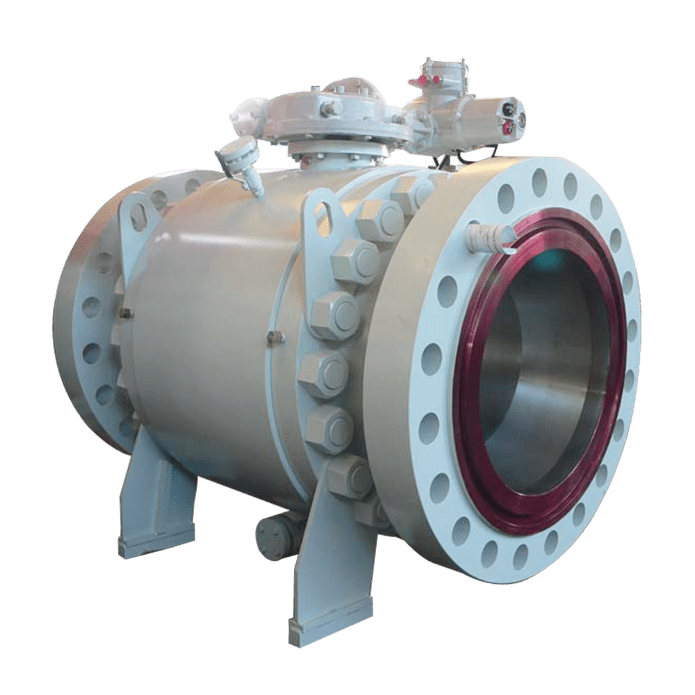 Cast steel ball valve